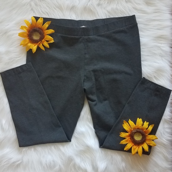Philosophy Pants - Philosophy Gray Elastic Waistband Leggings